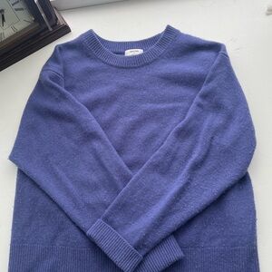 ARITZIA 100% Cashmere Purple Sweater Size M